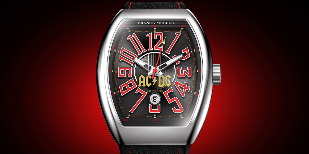 Franck Muller Vanguard AC/DC 50th Anniversary | Hypebeast