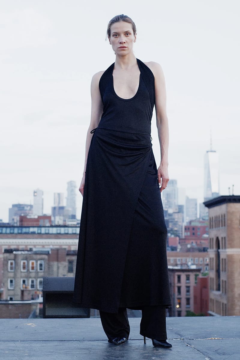 Helmut Lang Jersey Classic Coat | HELMUTLANG.COM