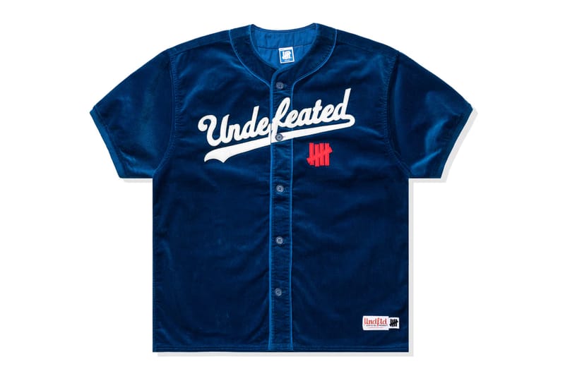 Undefeated BASEBALL JERSEY コーデュロイ ドジャース Undefeated BASEBALL JERSEY コーデュロイ ドジャース