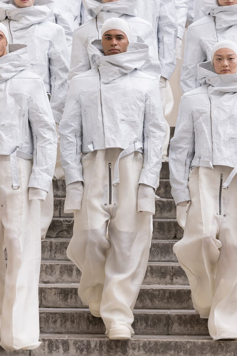 【RICK OWENS】SS25 ハリウッド ゲス ランナー ホワイト Rick Owens Spring/Summer 2025 Collection | Hypebeast