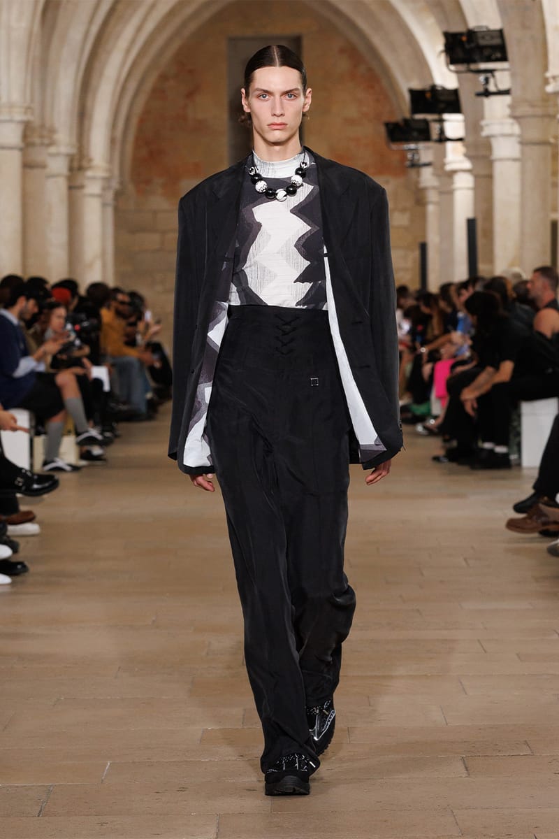 WOOYOUNGMI 25SS バック ロゴ パリス プリンティング T シャツ Wooyoungmi T-Shirts for Men - FARFETCH