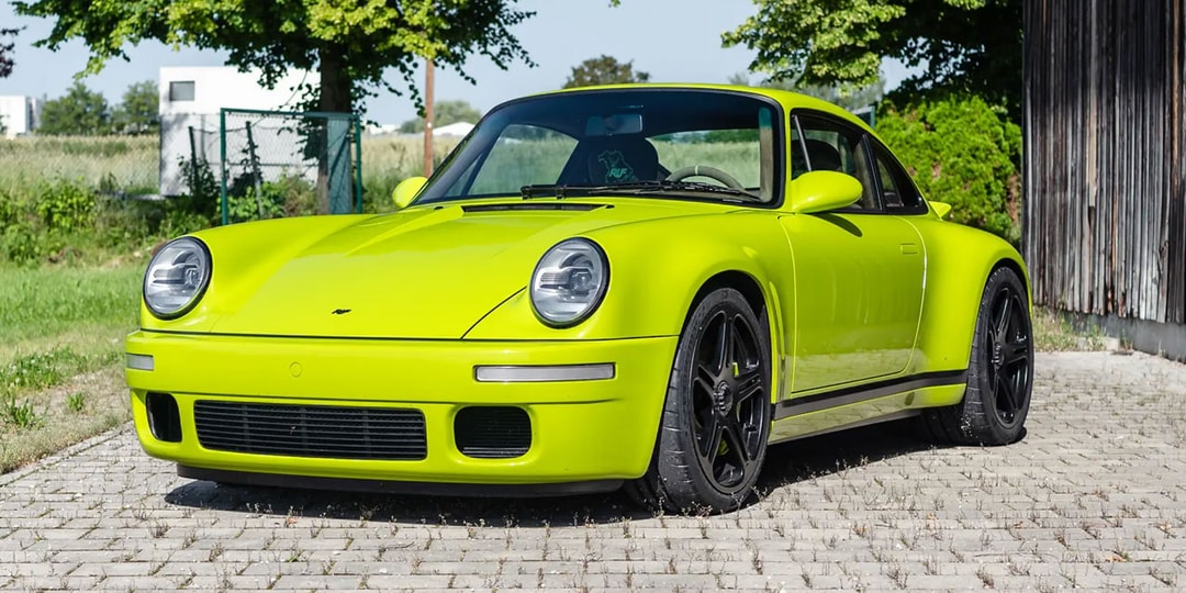 First RUF SCR RM Sothebys Auction Info | Hypebeast