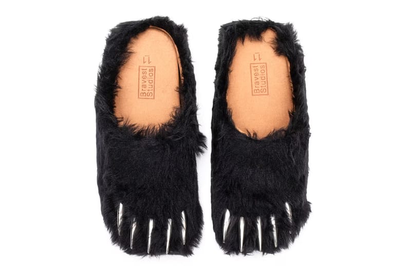 Bear claw slippers online