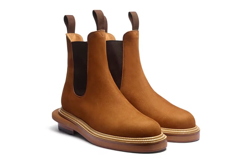 靴 J.M. WESTON sacai Loafer 7 1/2 Tan soft calf leather Loafer J.M. Weston x sacai
