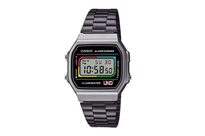 CASIO　✕　UNO　コラボ腕時計 Casio x UNO A168 Watch Collaboration | Hypebeast