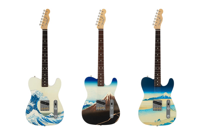 Fender Made in Japan Art Canvas Hokusai Release Info Hypebeast