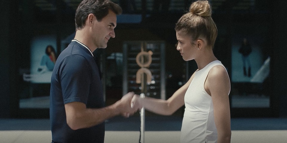 Zendaya and Roger Federer Hit the Tennis Court for New On Campaign