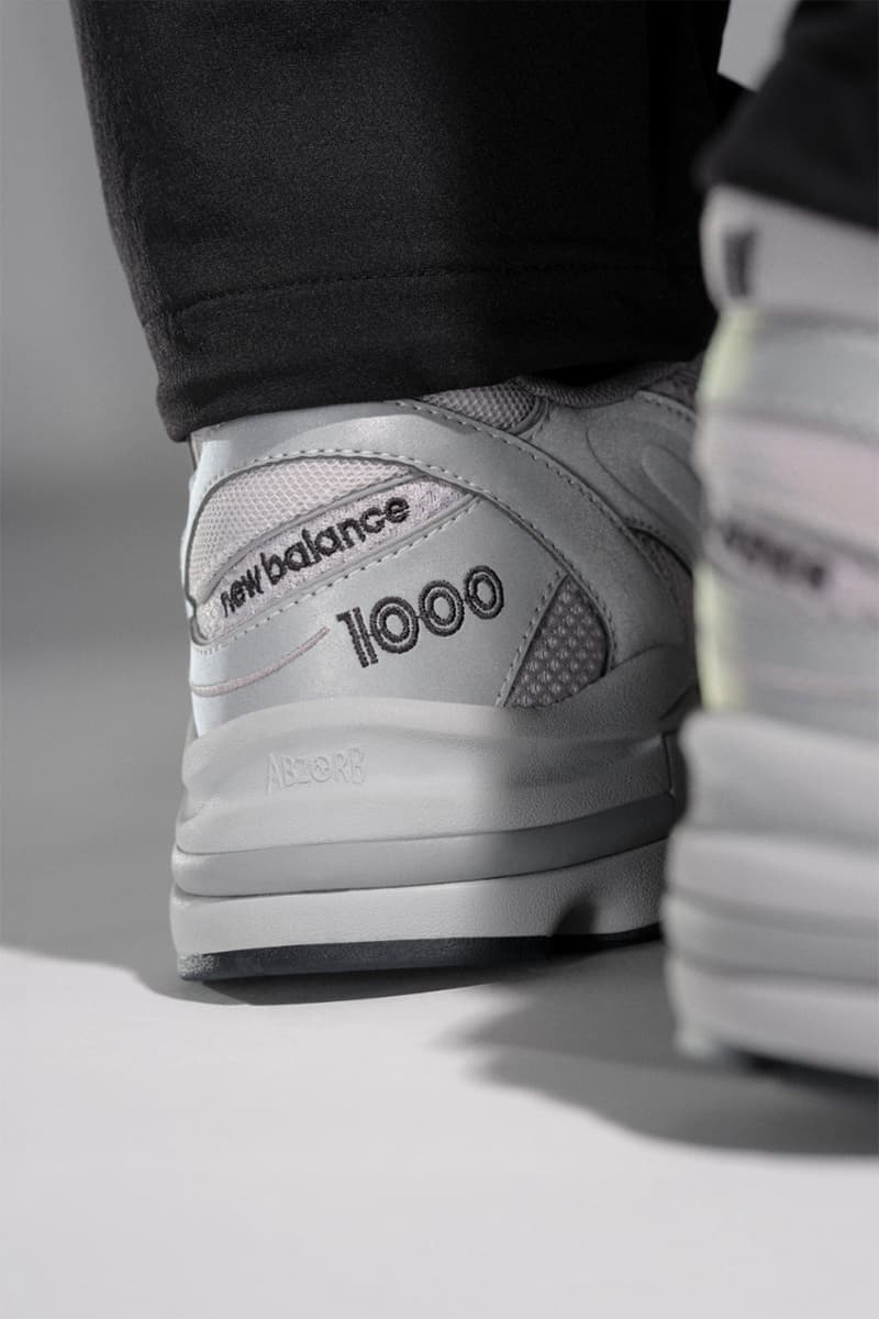 New Balance Drops 1000 In Reflective “Silver Metallic” | Hypebeast