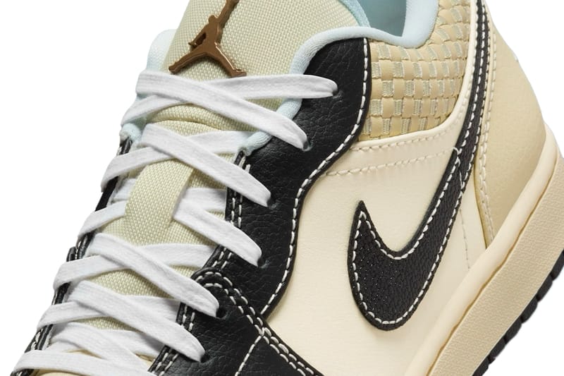 【Nike】 Jordan 1 Low SE Coconut Milk Muslin 24-30 Nike Air Jordan 1 Low SE Muslin Coconut Milk Legend Pink