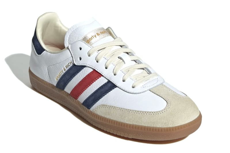 Sporty & Rich × adidas Samba OG adidas Samba OG Sporty & Rich White Green Men's - HQ6075 - US