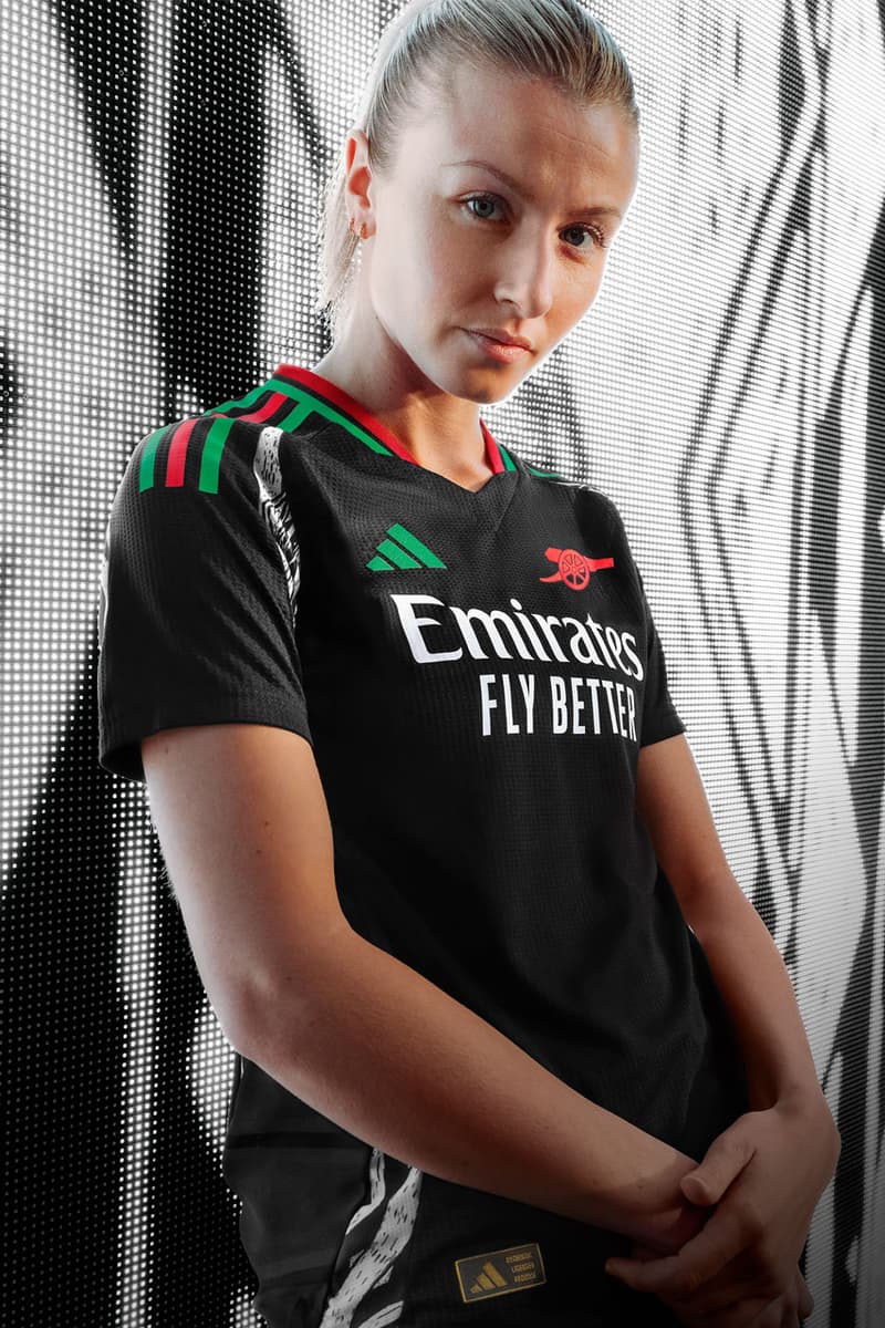 Arsenal Unveils Collaborative Away Kit With LABRUM London | Hypebeast