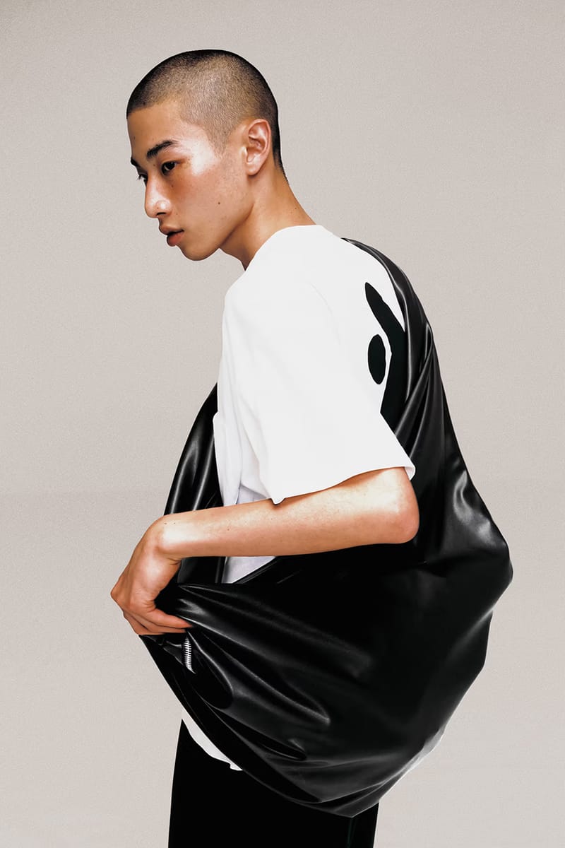 FUMITO GANRYU 2025SS Draped Shoulder Bag