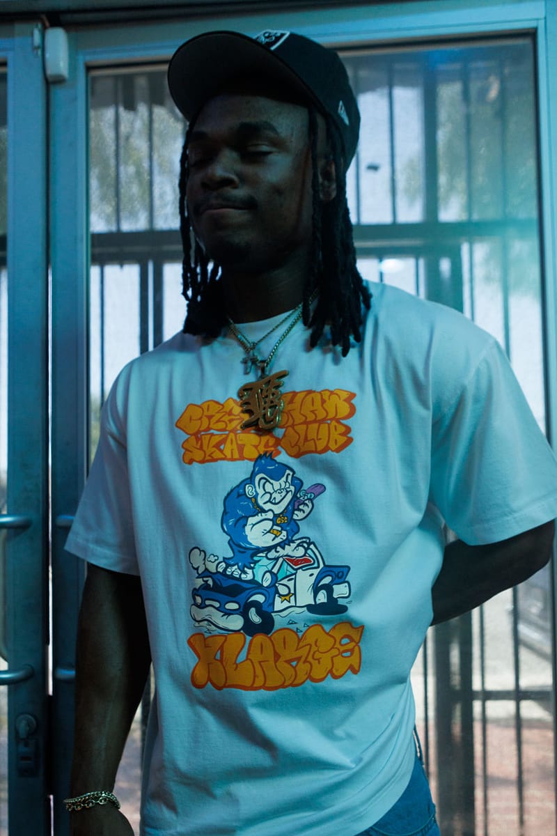 Crenshaw Skate Club x XLarge Rhinestone-Adorned Range