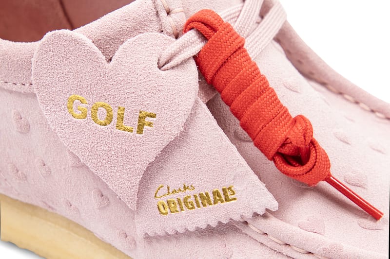 GOLF WANG x Clarks To Drop Heart-Print Wallabee | Hypebeast