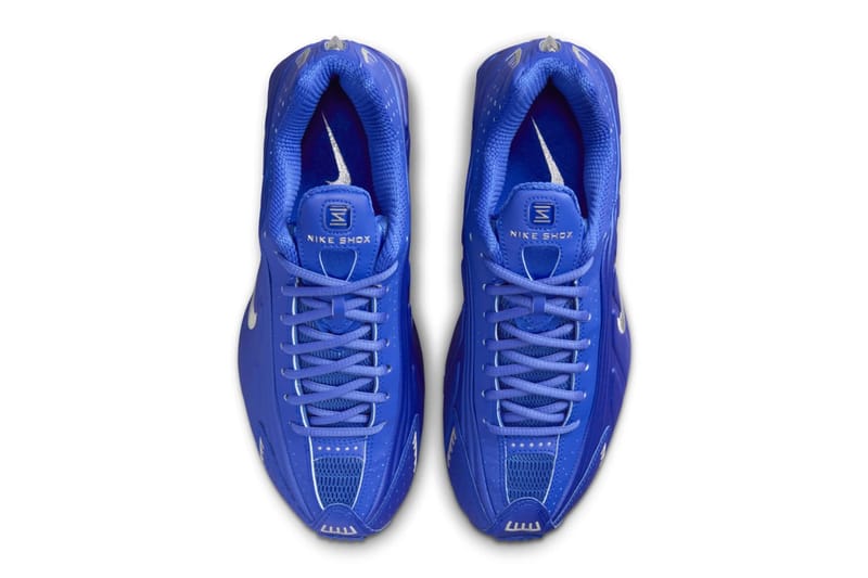 NIKE W SHOX R4 RACER BLUE/METALLIC SILVER （ナイキ
