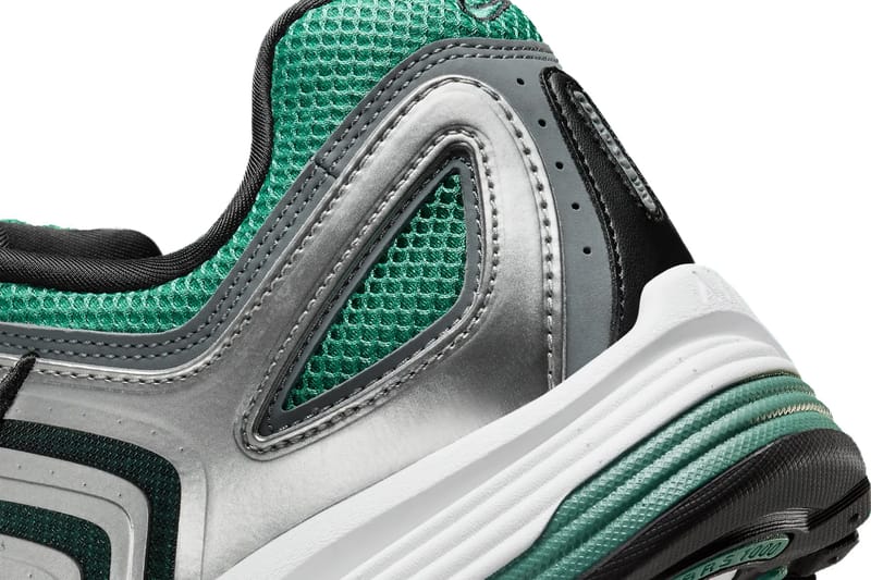 【NIKE】速達無料 \"Air Pegasus 2K5\" メッシュ スニーカー/Green NIKE Air Pegasus 2K5 Mesh, Leather and Suede Sneakers for