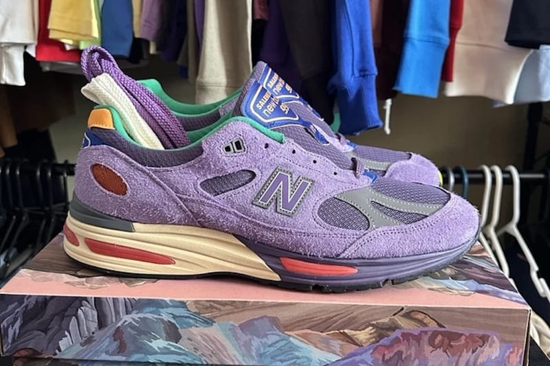 Salehe Bembury New Balance 991v2 Purple U991SB2 Release | Hypebeast