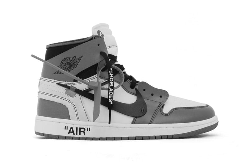 Air jordan 1 off white release on sale