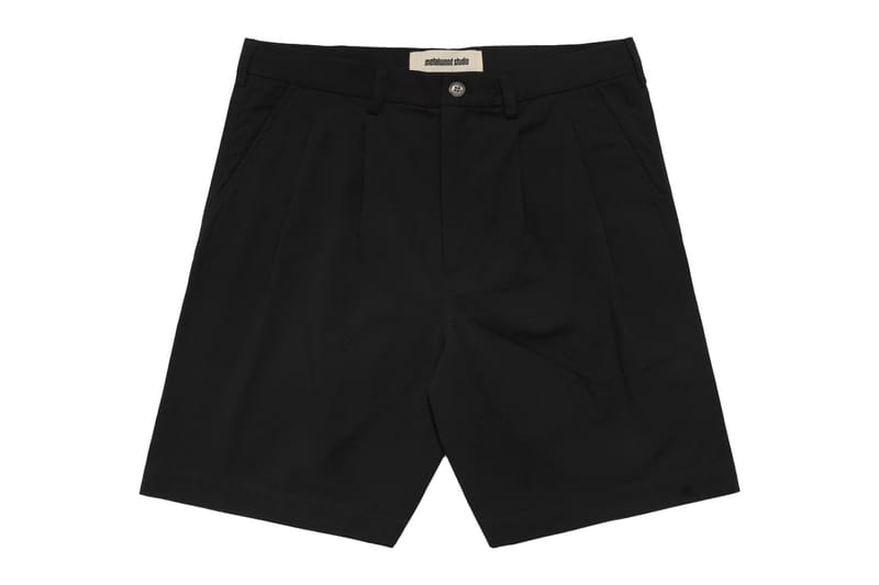 Nylonjersey Printed logo shorts BLACK – HYPEGOLF ONLINE STORE