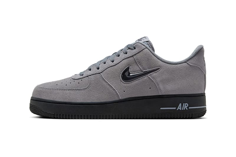 Air force one suede grey on sale