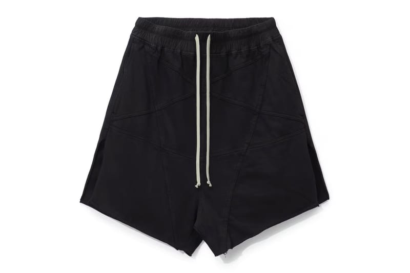 【送料&関税込】Rick Owens Halter Brief Black Hoodie with slits Rick Owens DRKSHDW