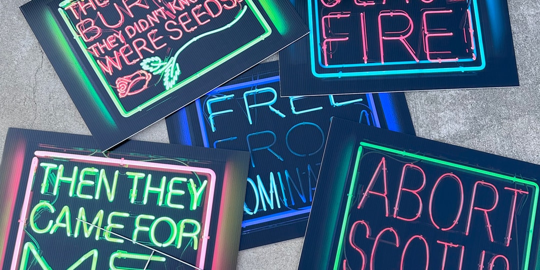 Patrick Martinez 2024 U.S. Election Lawn Signs | Hypebeast