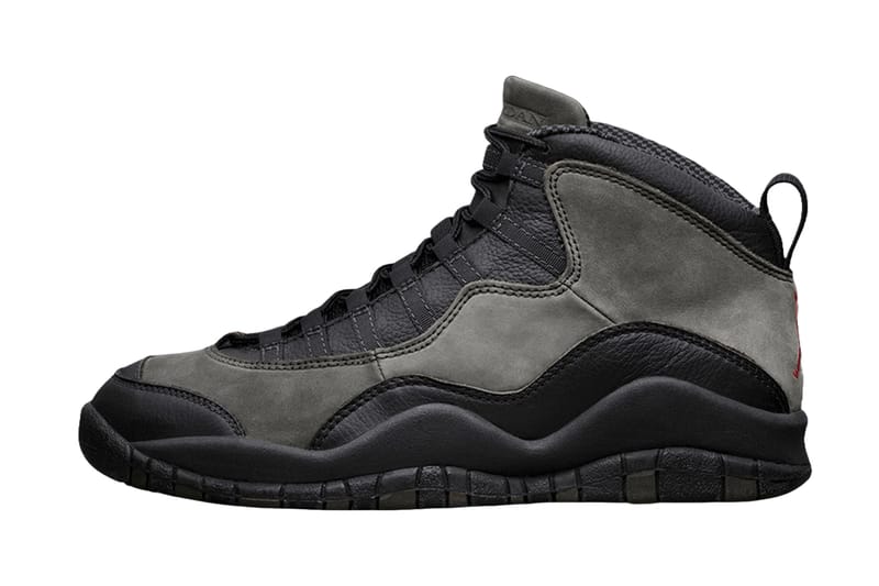 Jordan 10s grey and black best sale