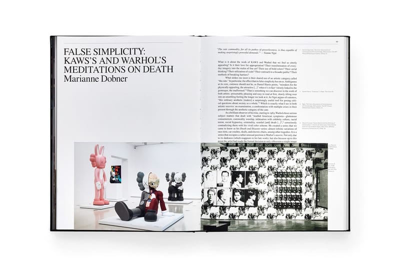 Phaidon KAWS + Warhol Museum Exhibition Art Book | Hypebeast