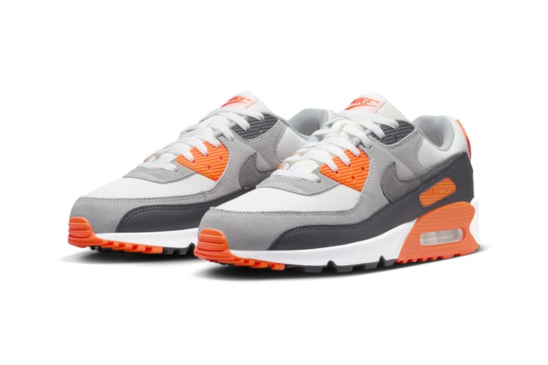 Air max 90 shops white and orange