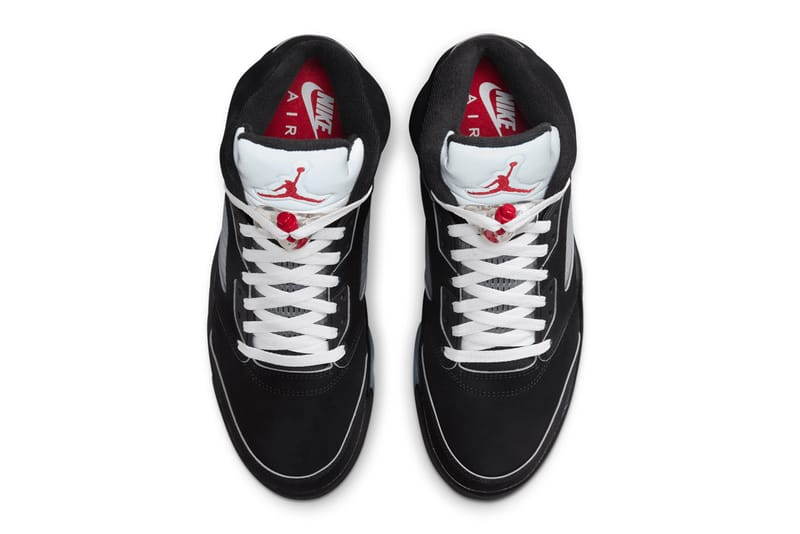 靴 Nike Air Jordan 5 black llic Air Jordan 5 Black Metallic Reimagined - YouTube