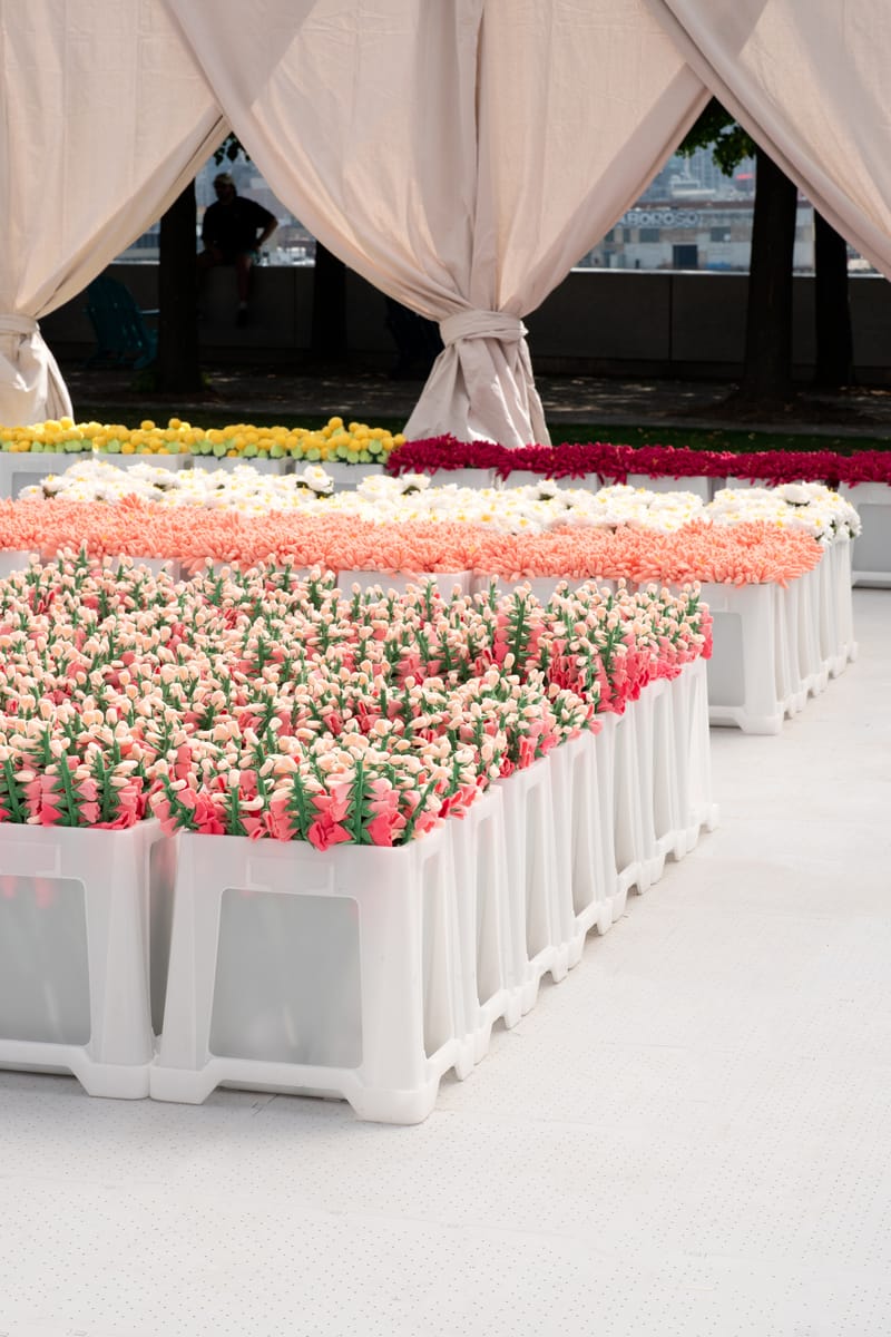 Cj Hendry's 'Flower Market' Exhibition at New York's Roosevelt