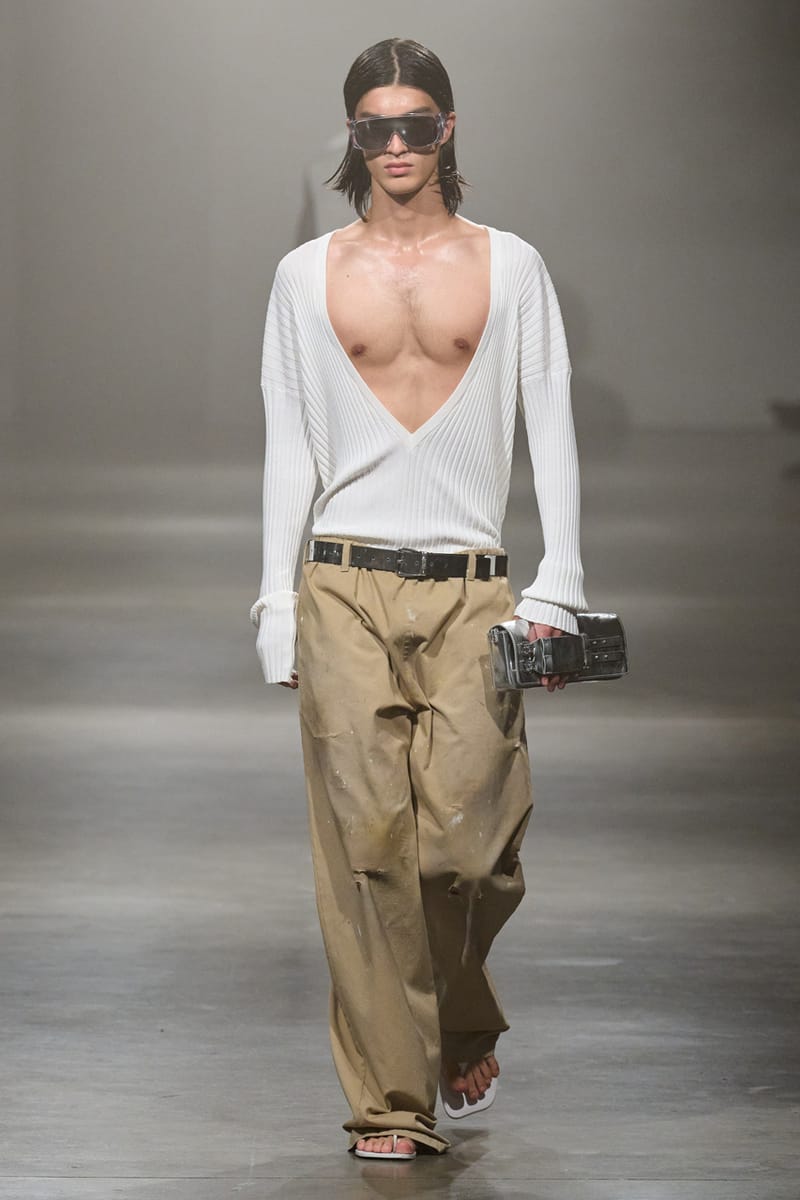 インナー・ルームウェアその他 MM6 Maison Margiela SS25 BODY FRINGE (S52NA0070S20518 900) MM6 Maison Margiela SS25 at Milan Fashion Week