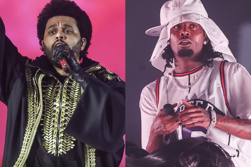 The weeknd x playboi carti timeless single stream hypebeast