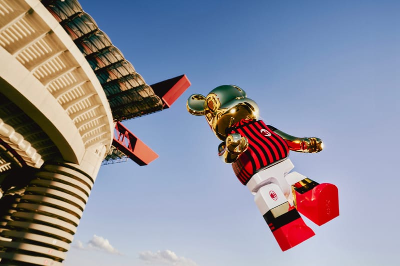 MEDICOM TOY - ACミラン BE@RBRICK x AC Milan 100% &amp; 400% BE@RBRICK AC Milan 100% & 400% - 2 PIECE SET | AC Milan Store