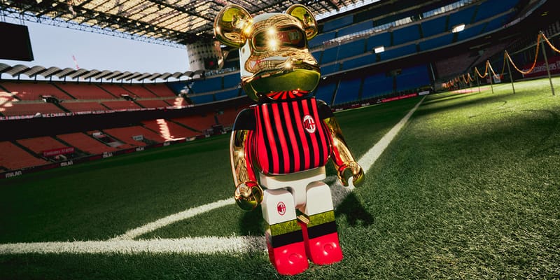 BE@RBRICK x AC Milan 125th Anniversary Collab | Hypebeast