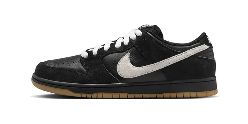 Nike Dunk Low 2024 black and white shoes