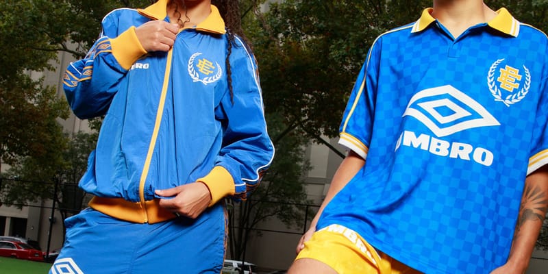 Eric Emanuel Hits the Pitch with Umbro | Hypebeast