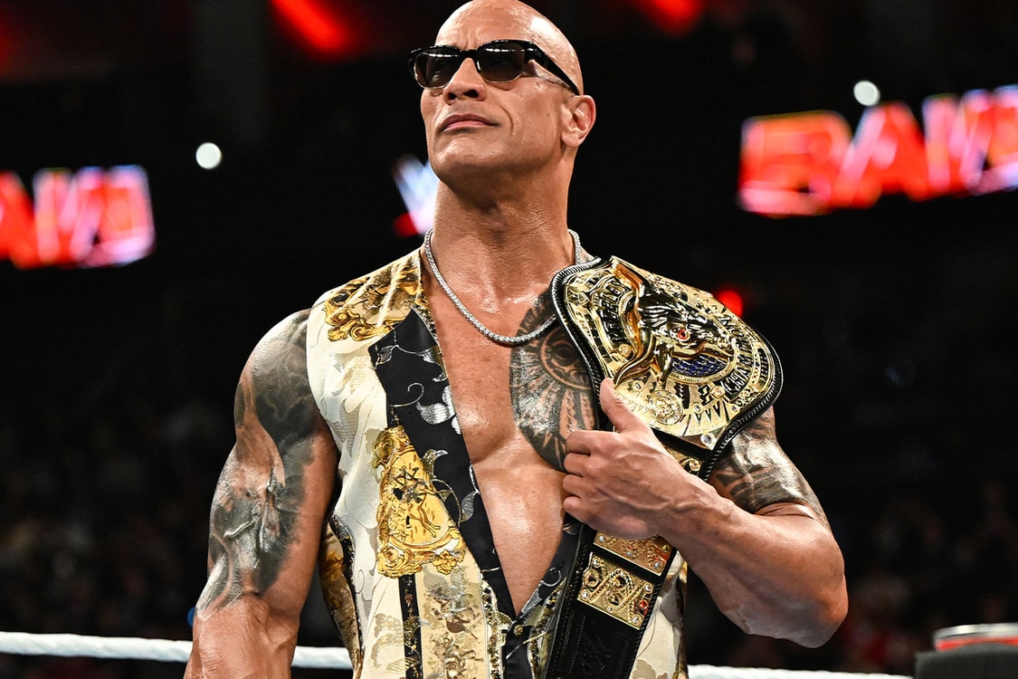Dwayne Rayside Dwayne Johnson Iconic Black Turtleneck Photo Explanation | Hypebeast