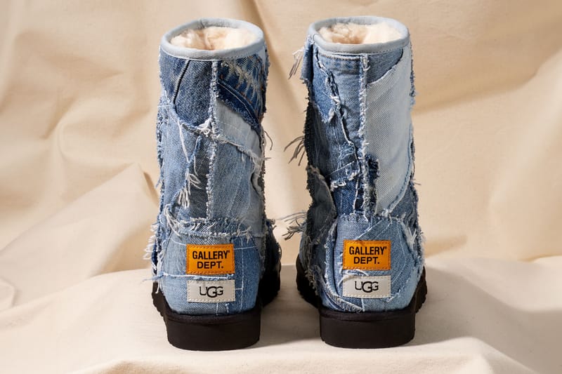 Denim fashion blue uggs