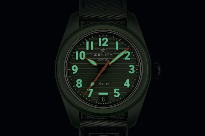 Zenith x Porter LTE Pilot Collection Info | Hypebeast