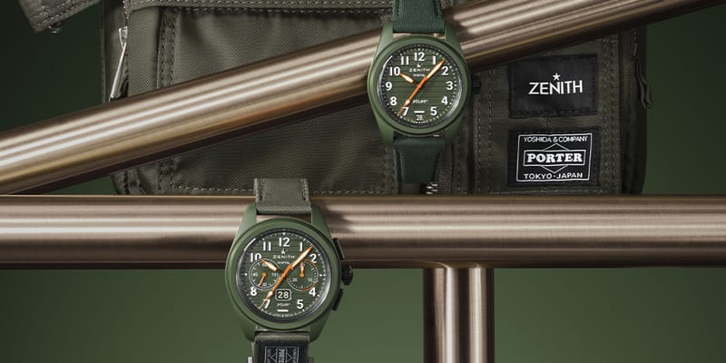 【英国製】ティーポッタリー☆オリエント急行 Zenith x Porter LTE Pilot Collection Info | Hypebeast