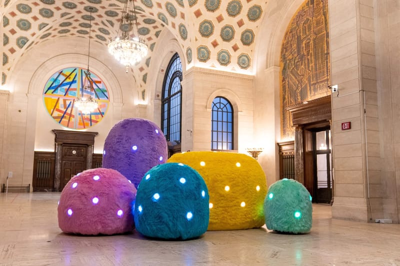 FriendsWithYou The BAND Installation Cleveland Public Library