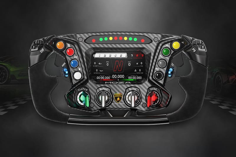 MOZA Racing x Lamborghini Essenza SCV12 Sim Wheel | Hypebeast