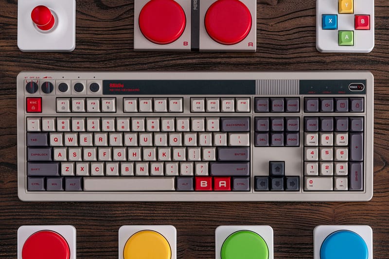 8BitDo Retro 108 Mechanical Keyboard Info | Hypebeast