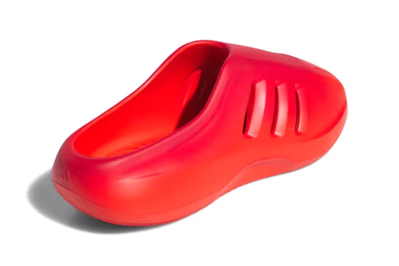 adidas Adifom IIInfinity Slides “Victory Red” | Hypebeast