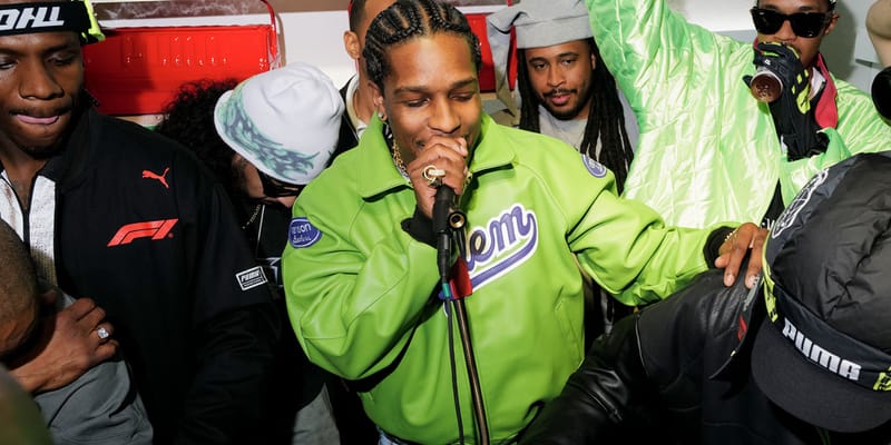 Puma - PUMA X A$AP ROCKY Team Zip Polo | HBX - Globally