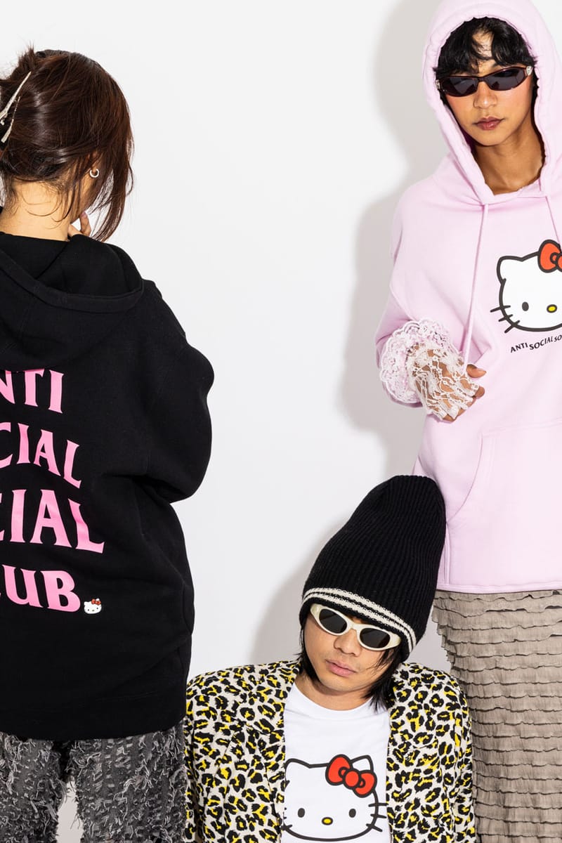 Anti Social Social sale Club Hello Kitty Hoodie