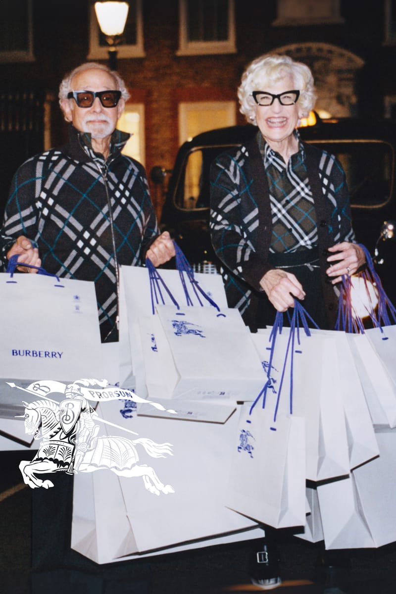 Slawn and Tallulah Christie Star in Burberry's Holiday Campaign