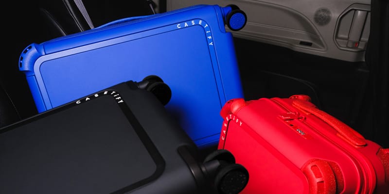 CASETiFY Travel Luggage Collection Release Info | Hypebeast