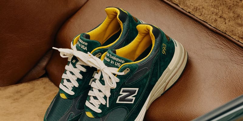 New balance 993 green on sale